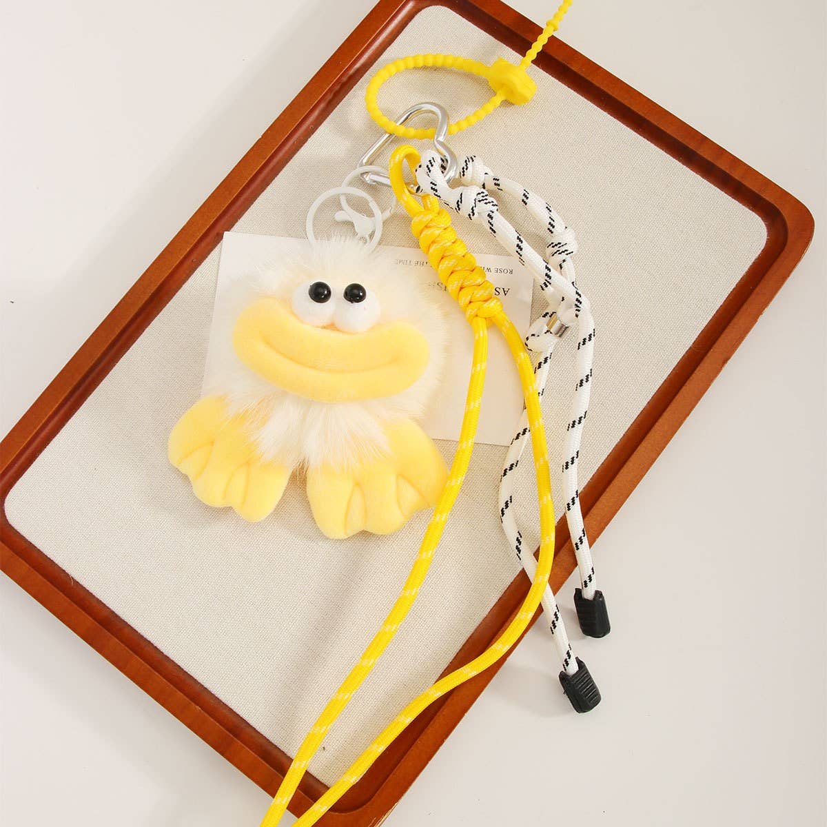 Plush Duckbill & Soot Sprite Charm Keychain_CWMM7820