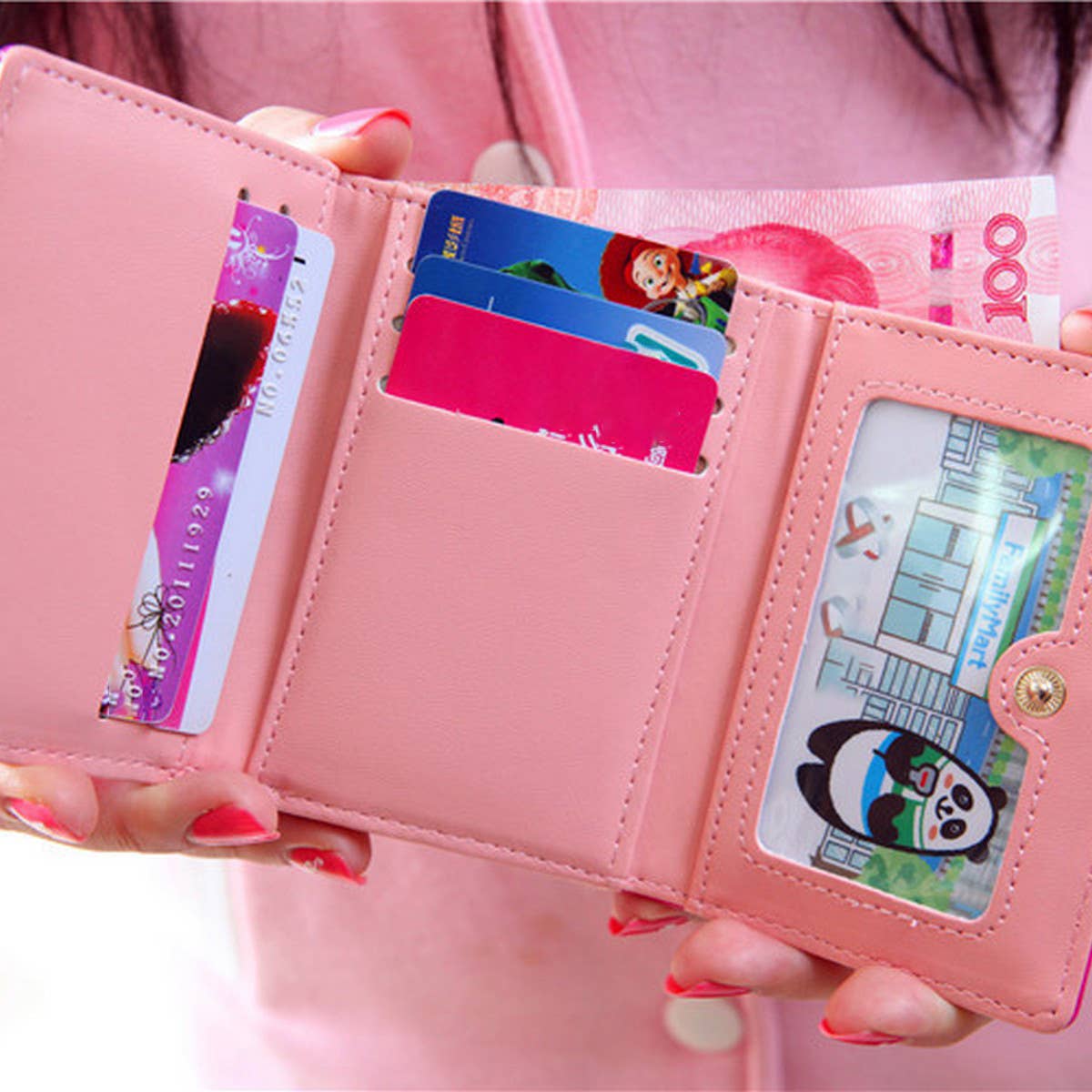 WOMEN'S SMALL ANIMAL PENDANT WALLET_CWAB2341