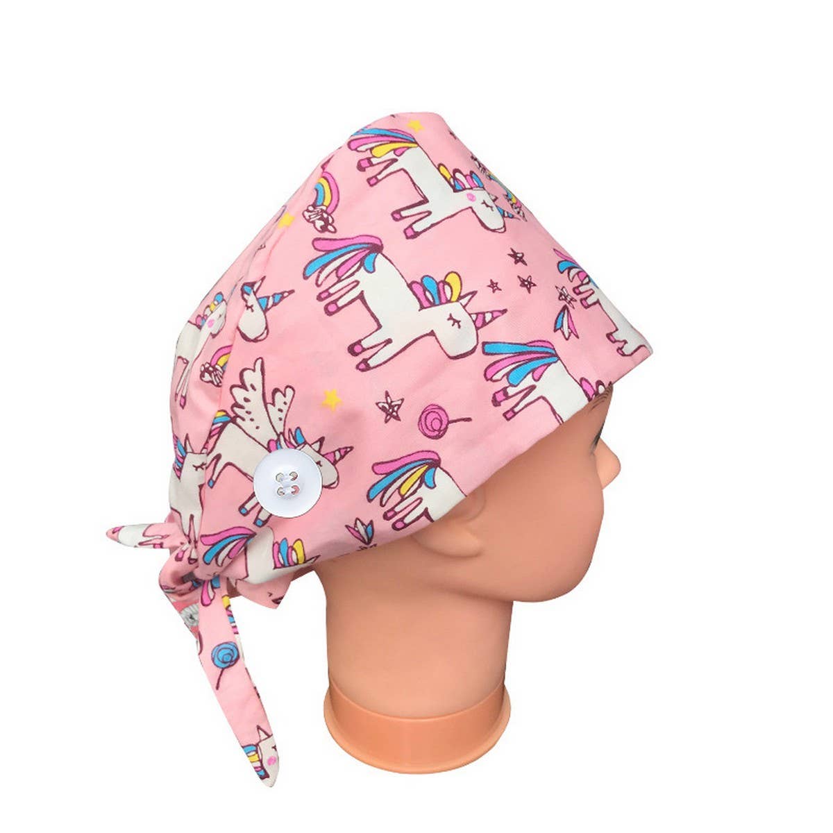 SURGICAL CAP PURE COTTON EMBROIDERED DOCTOR CAP_CWAH3323