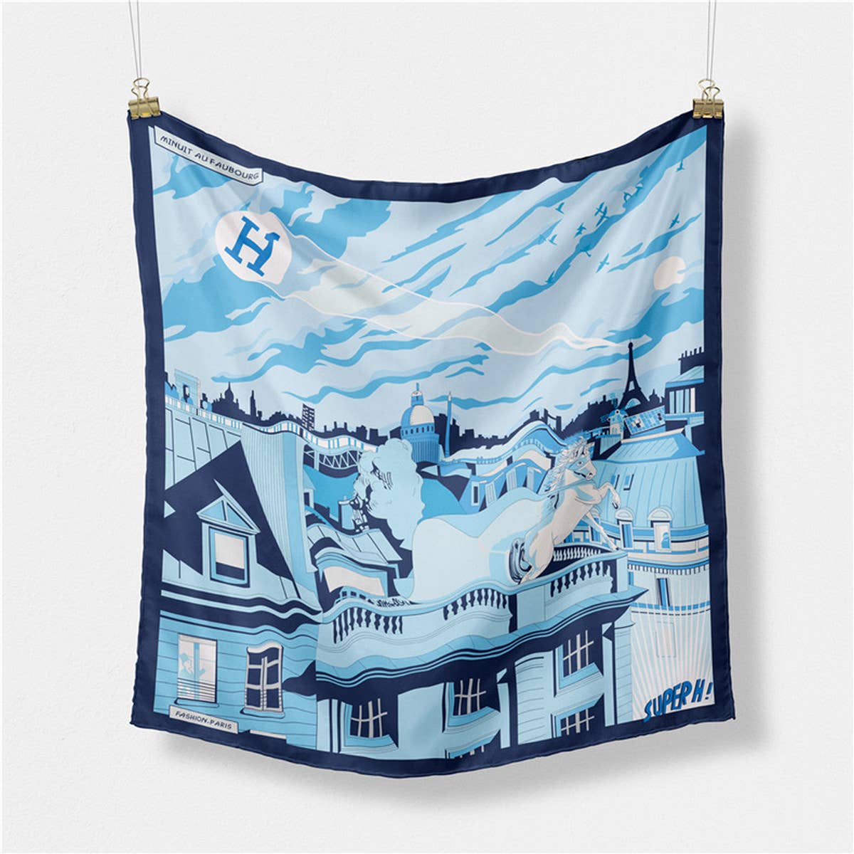 Trendy Scarf - Floral Print Multi-Function Neck