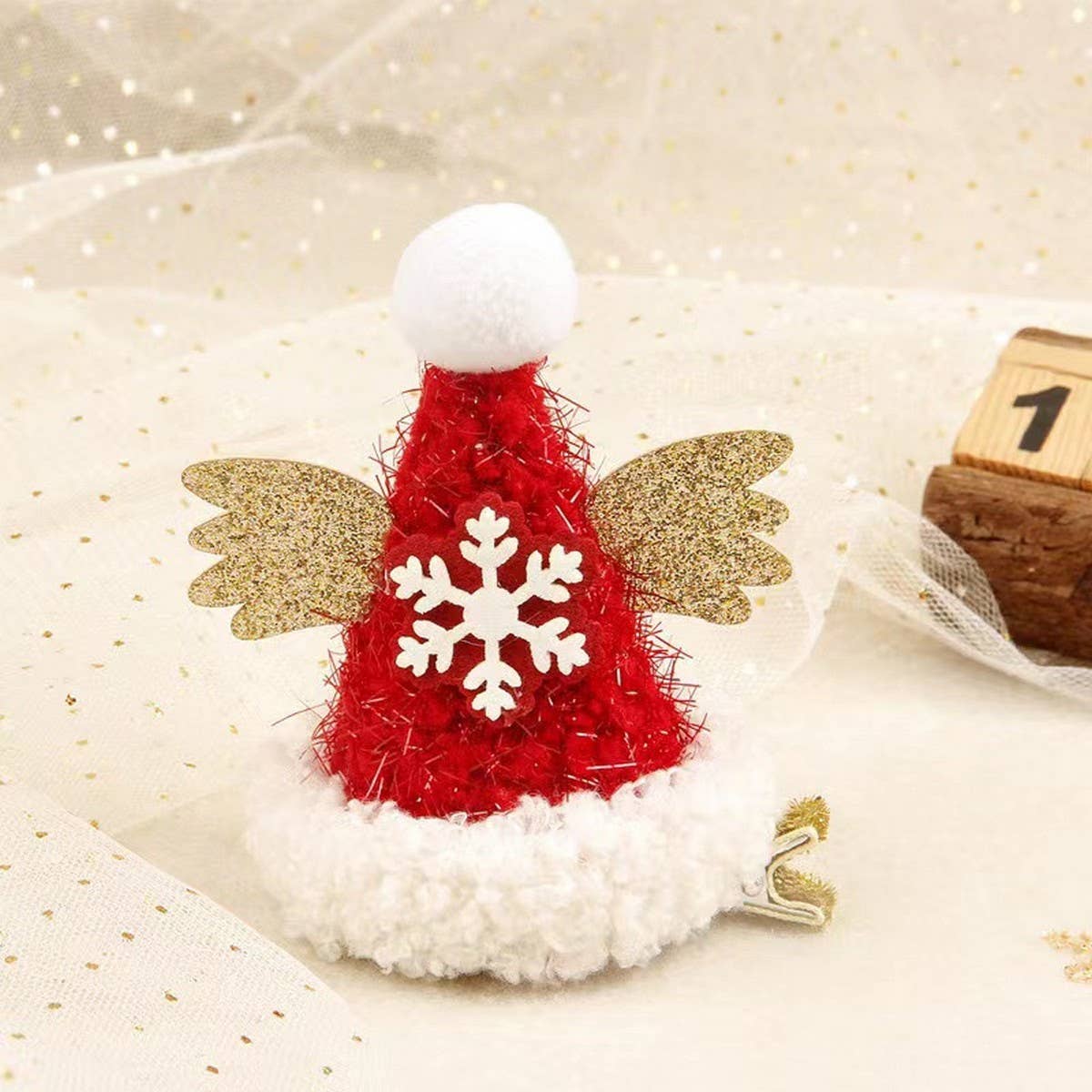 CUTE CHRISTMAS HOLIDAY DECORATION HAIR CLIP