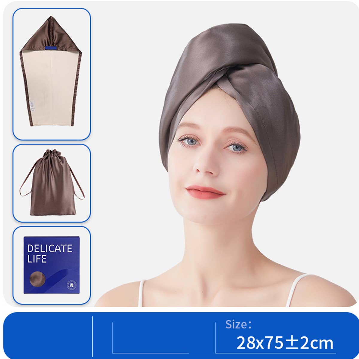 CWMM8409_HIGH-END DOUBLE-LAYER ABSORBENT HAIR TOWEL