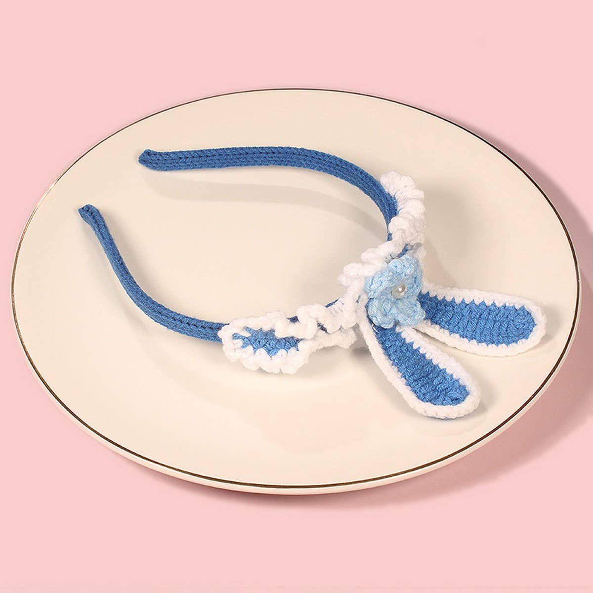 CUTE ANIMAL HAND-KNITTED CHILDREN'S HAIRBAND_CWAHA1321