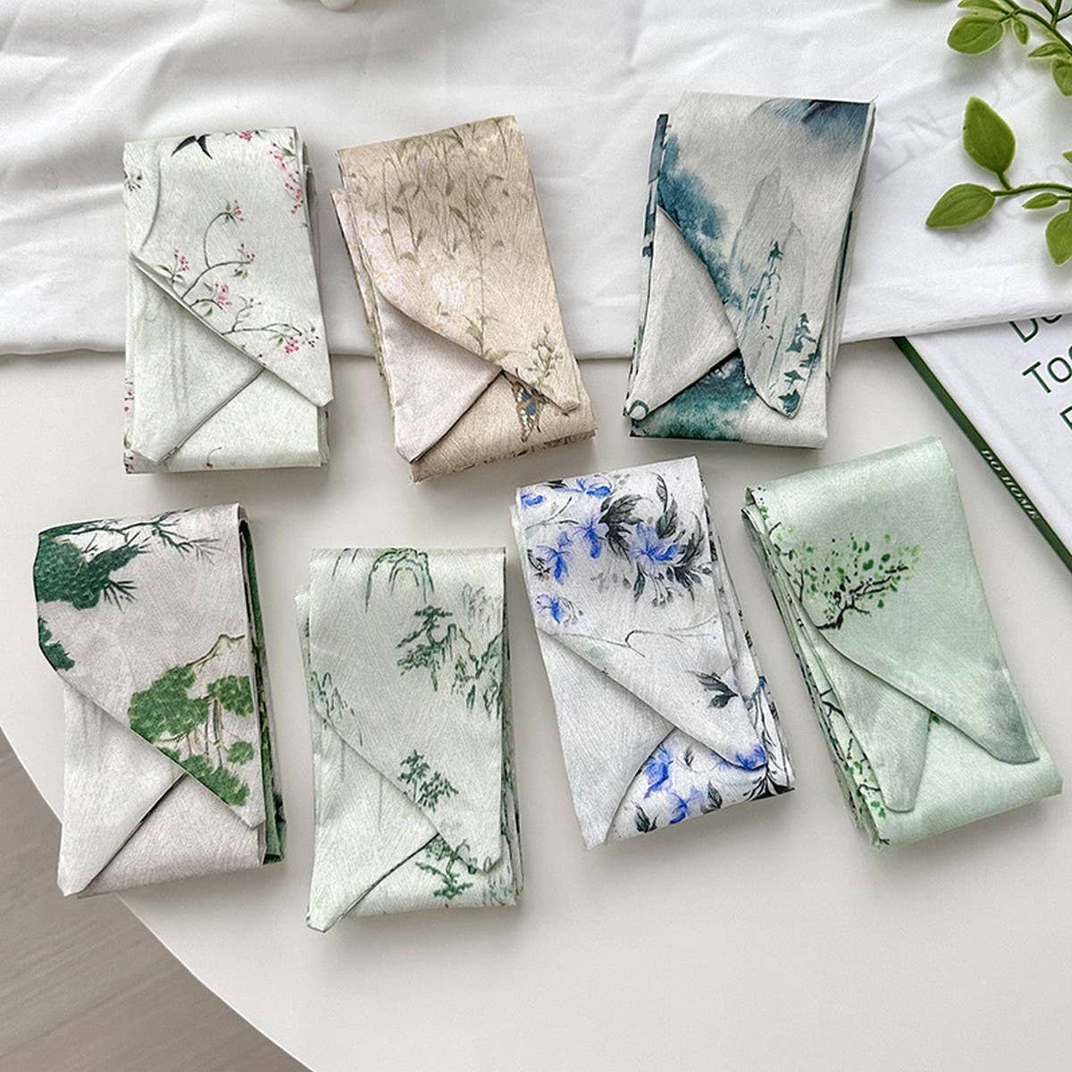 FASHIONABLE HIGH-END INK PAINTING STYLE HEADBAND