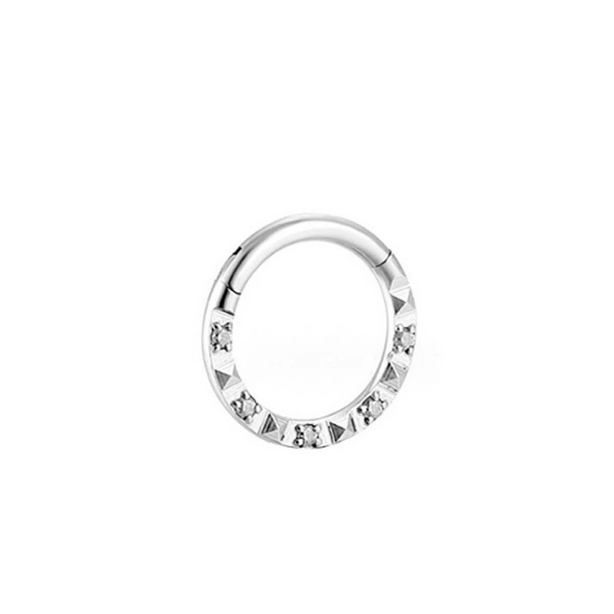 Trendy Stainless Steel Nose Ring Piercing