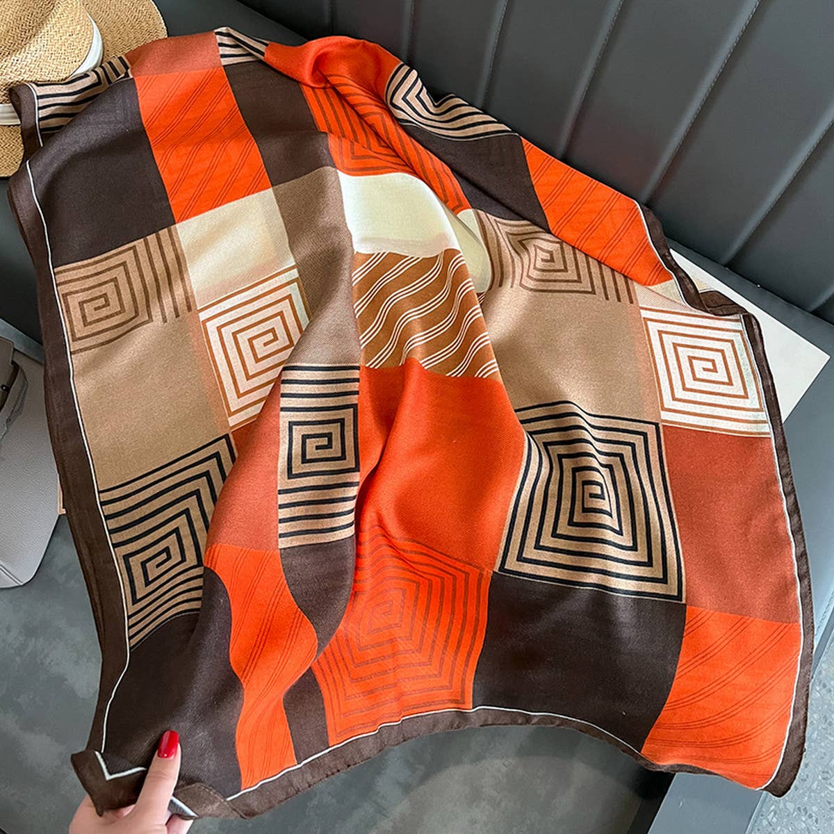 New Winter Plaid Scarf for Women - Warm&Versatile_CWASC0592