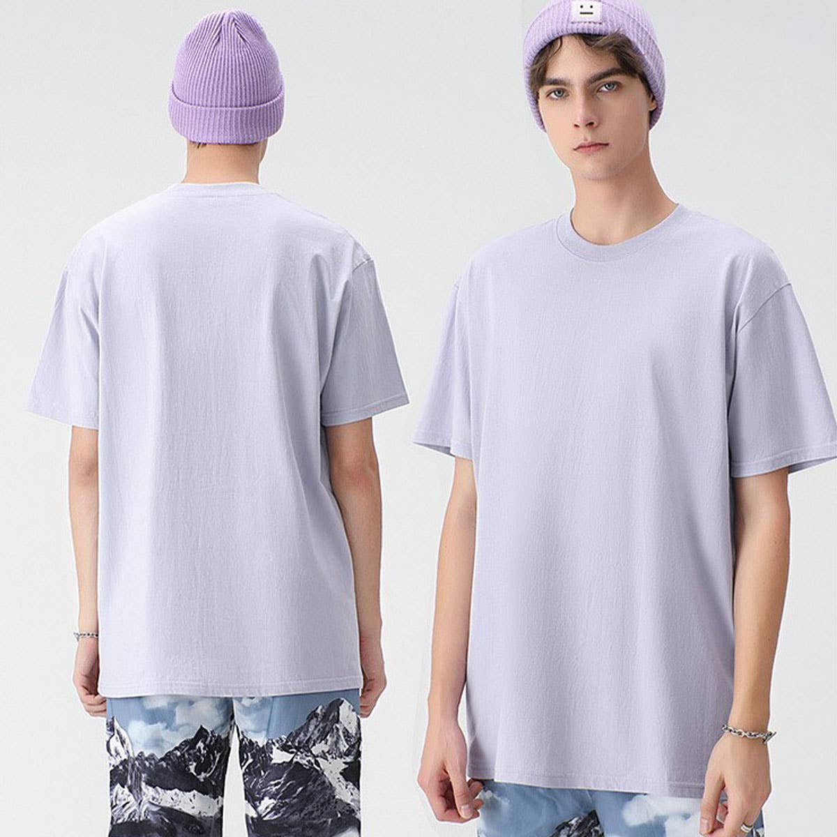 230g Heavyweight Combed Cotton T-Shirt ??Blank & Oversized