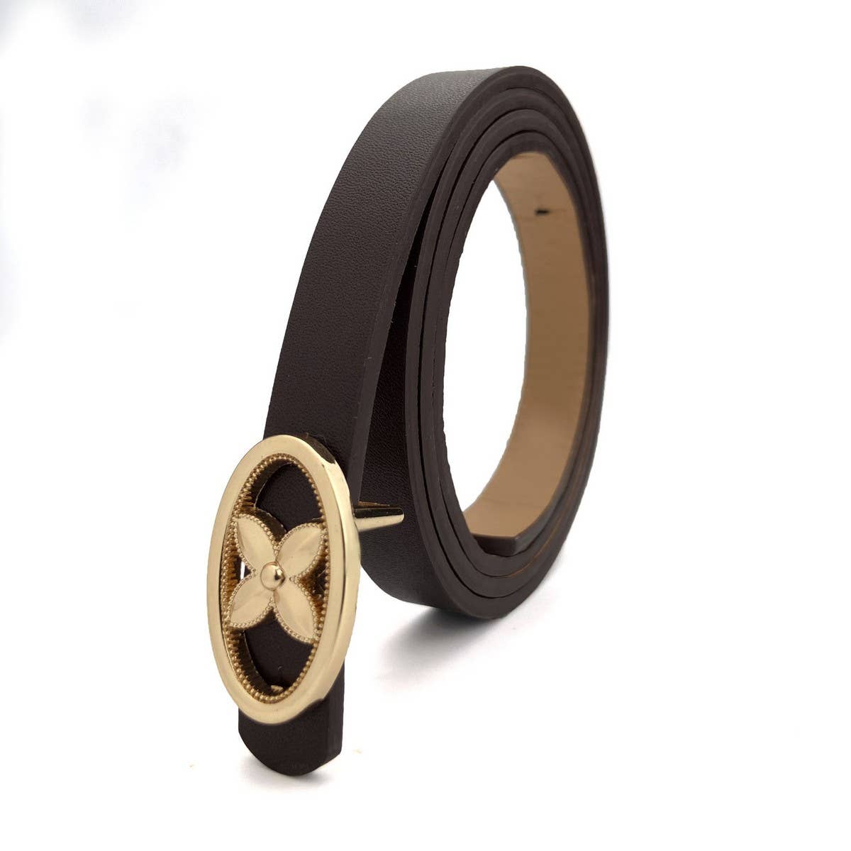 WOMEN'S PEARL RHINESTONE THIN BELT WAIST BELT_CWABE0699