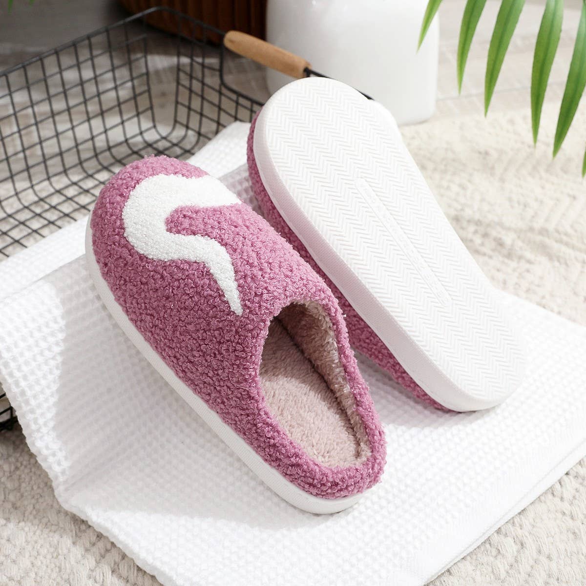 HALLOWEEN GHOST CUTE CARTOON COTTON SLIPPERS