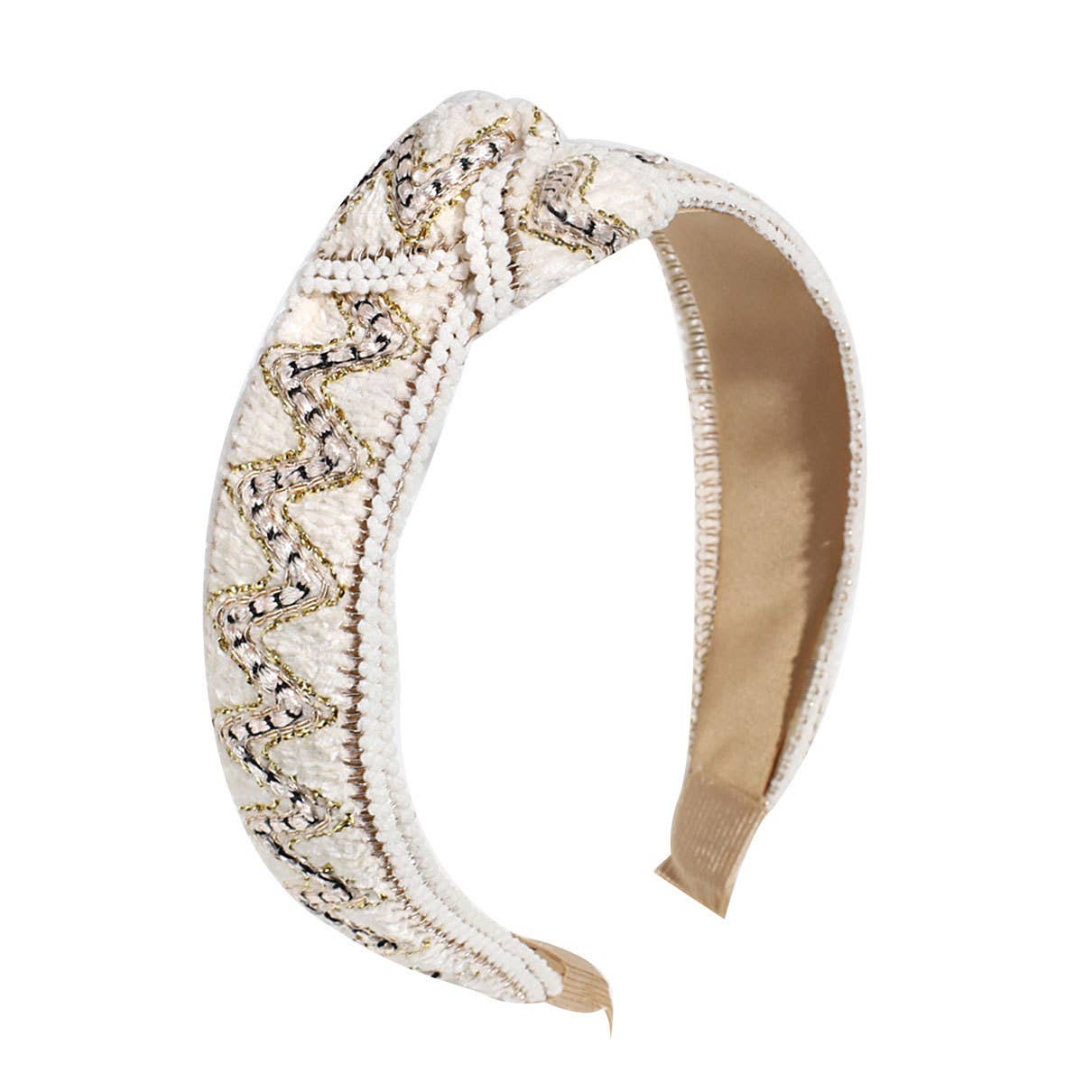 VINTAGE WIDE KNOTTED HEADBAND