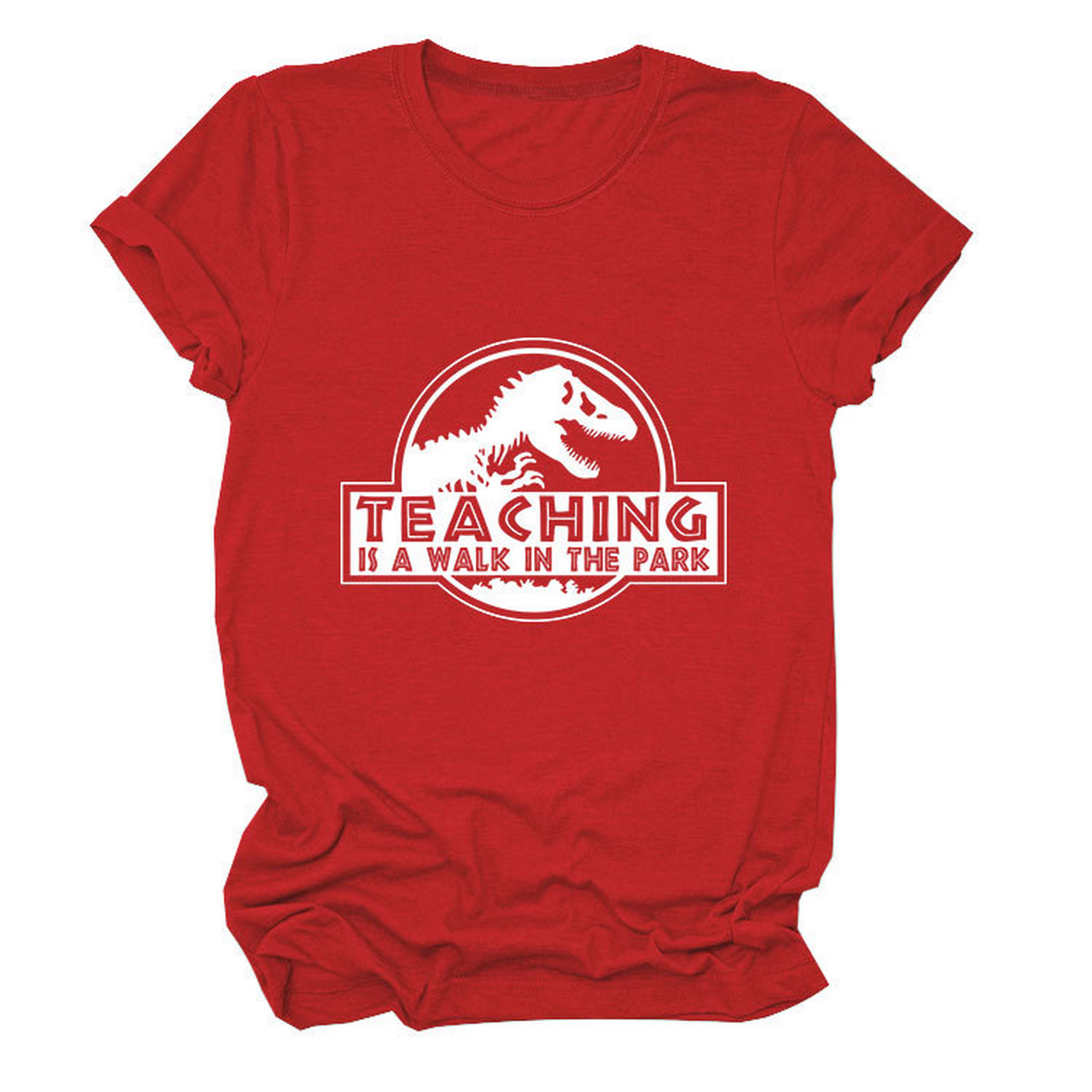 Summer Crew Neck Tee ??Funny Teaching Design_CWTTS1497