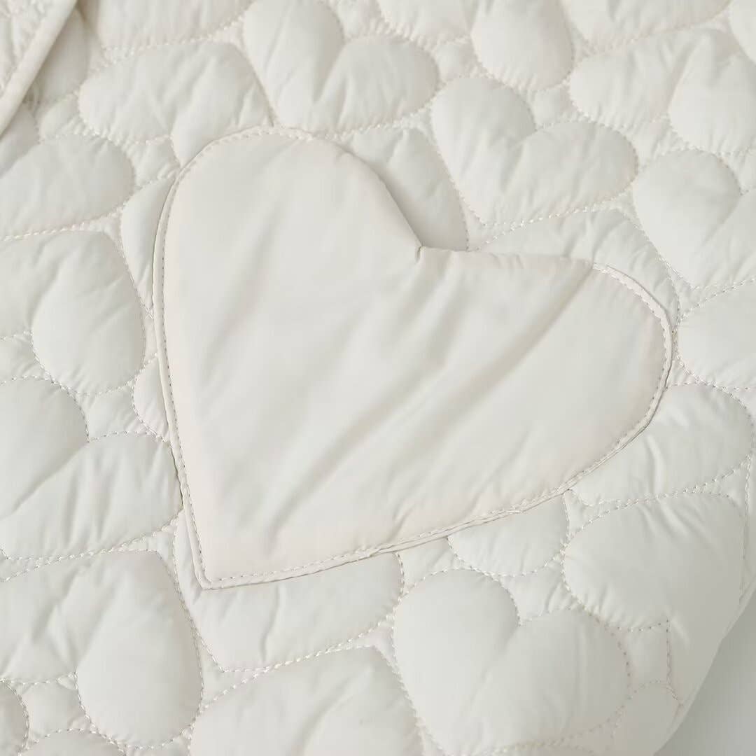 Thin diamond lattice cotton-padded clothes