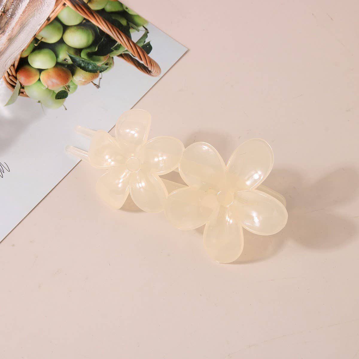 Butterfly & Flower Hair Clip ??œUpdo Accessory_CWMM5006