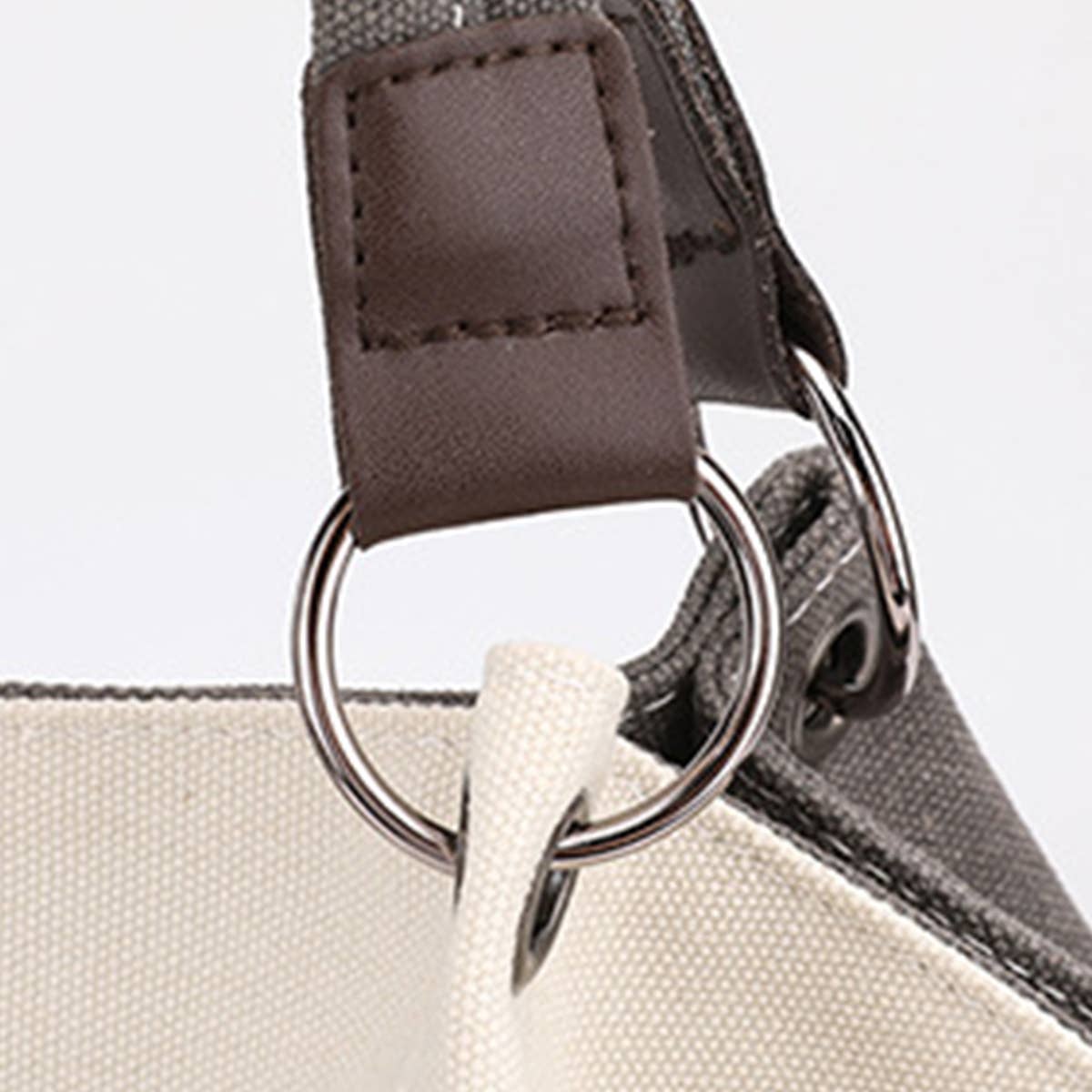 RETRO STITCHING CANVAS TOTE BAG_CWAB1256