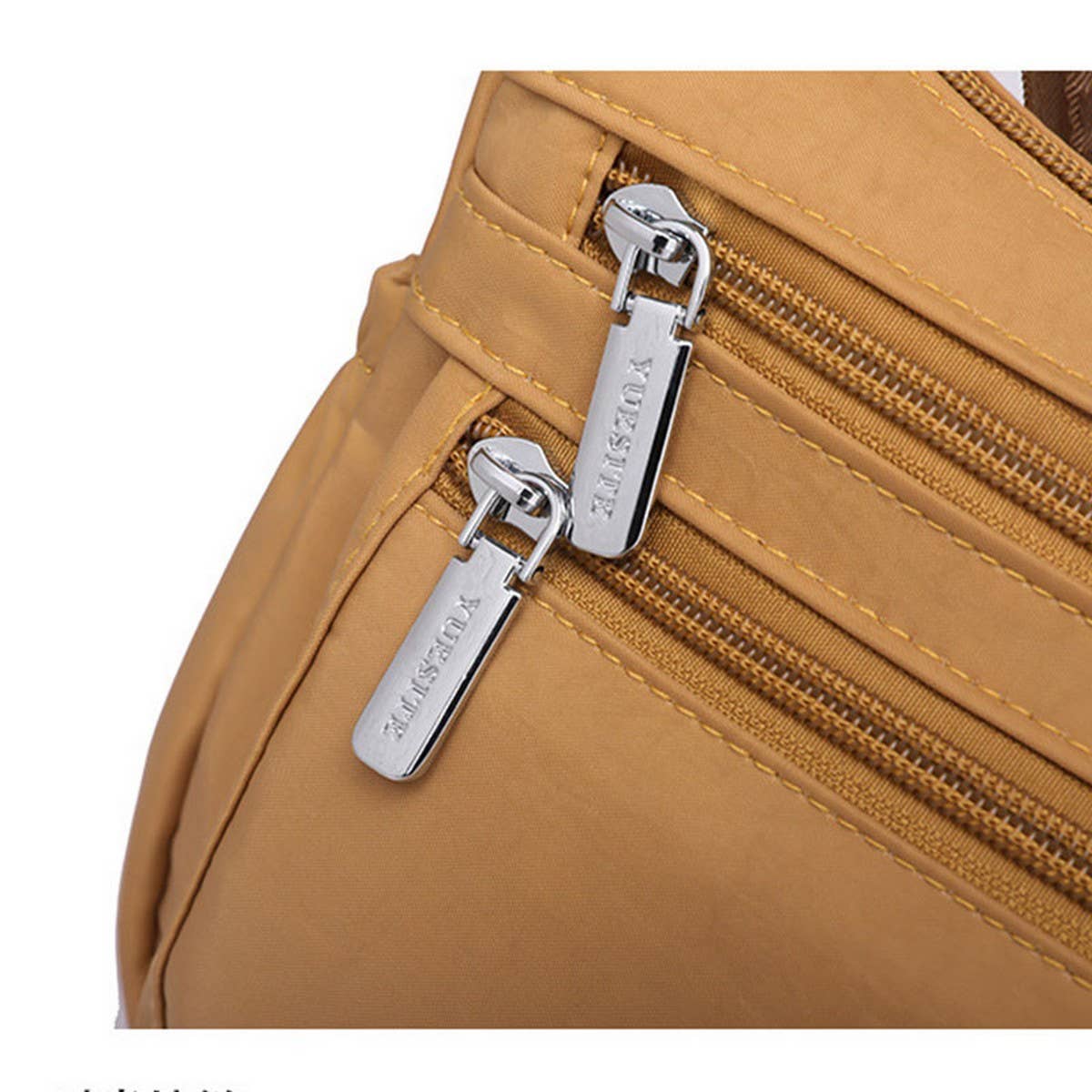 LARGE CAPACITY SIMPLE NYLON SHOULDER MESSENGER BAG_CWAB3521