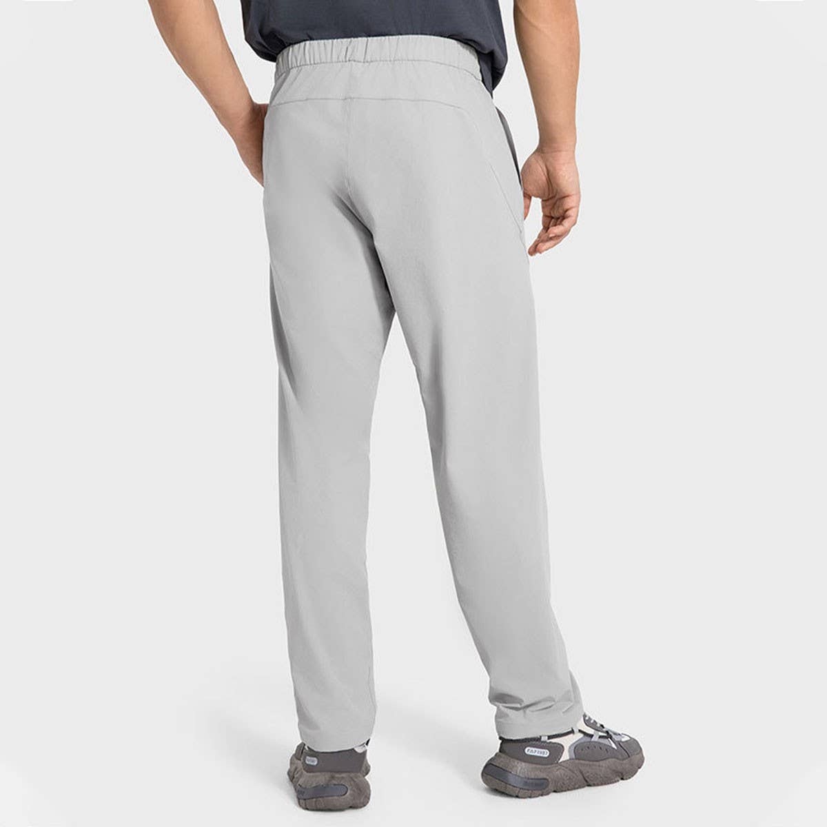 Men's Quick Dry Straight Pants, Loose Fit