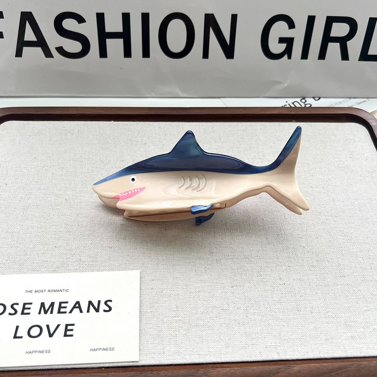 Ocean Claw Clip ??Shell, Shark, Turtle & Penguin_CWAHA5706