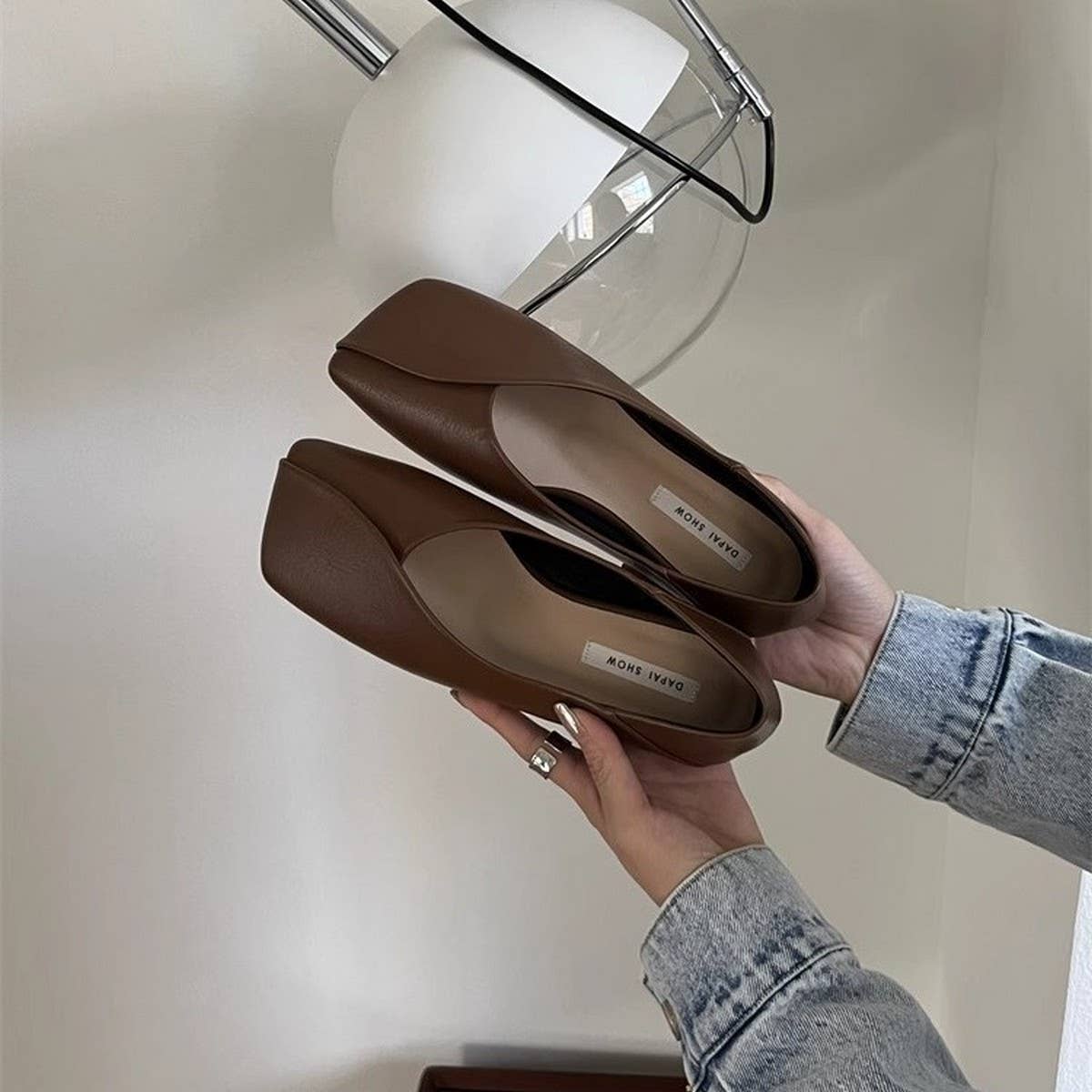 Low Heel Soft Sole Mary Jane Loafers