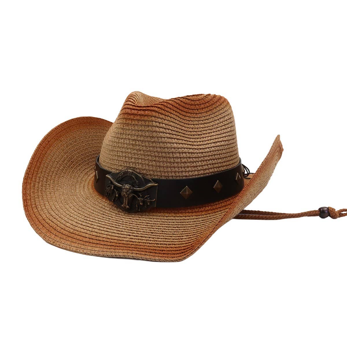 Spray-Painted Western Cowboy Sun Hat for Men&Women_CWAH04492