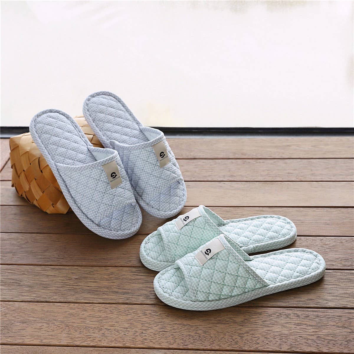 Cotton Soft Sole Anti-Slip Home Slippers