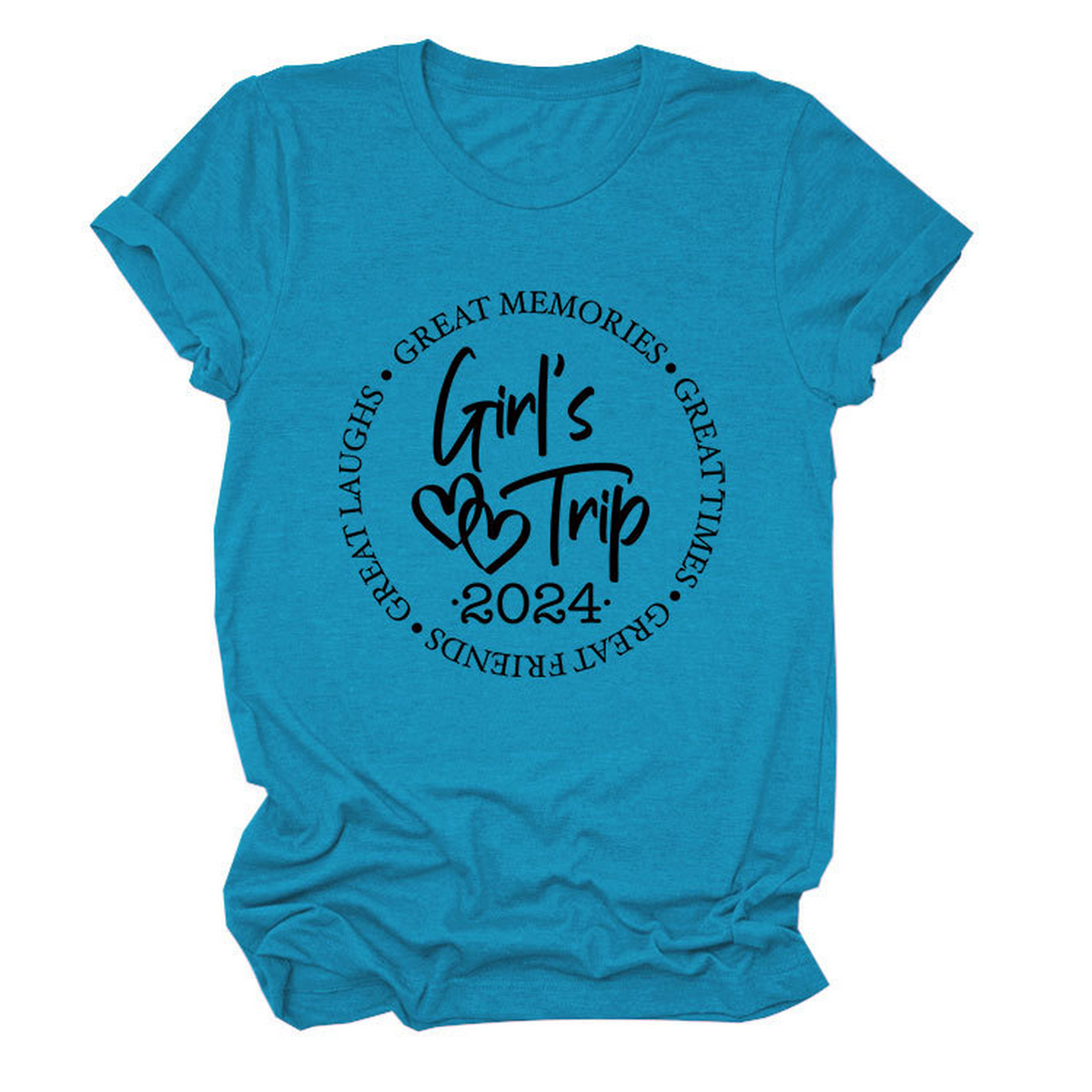 Women??¢s Casual Crew Neck T-Shirt, Loose Fit_CWTTS1471