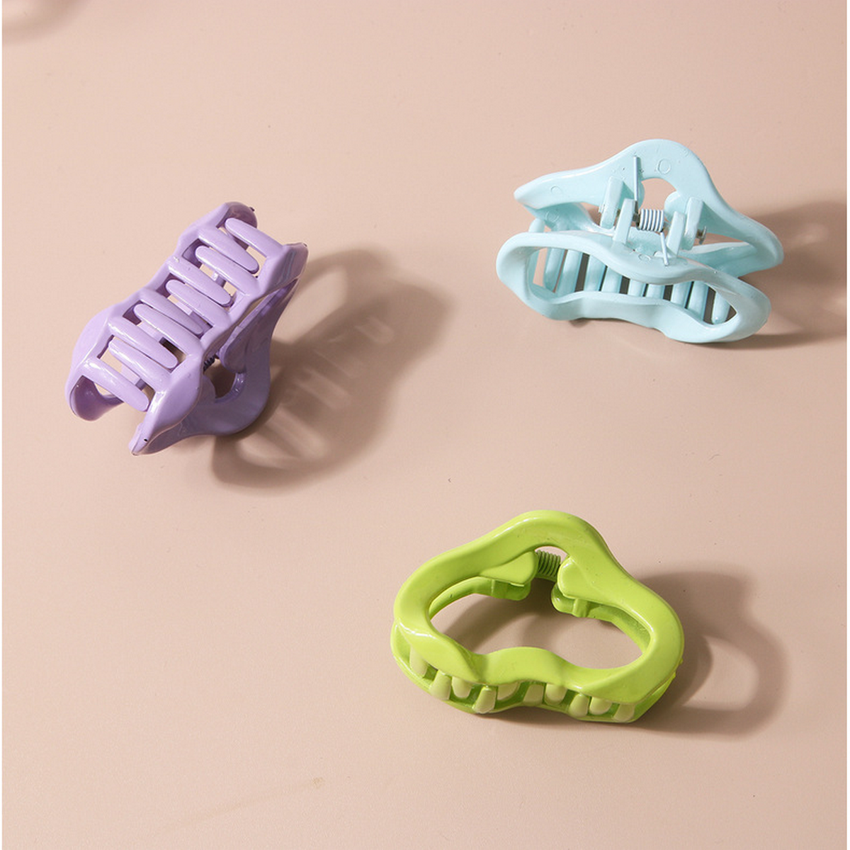 Mini Cloud Hair Claw ? Creamy Pastel Side Clip_CWAHA1042