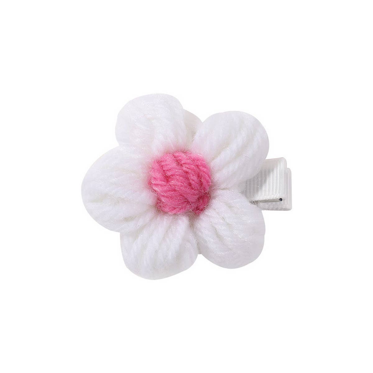 2024 NEW KNITTED FLOWER HAIRPIN FOR CHILDREN_CWAHA2350