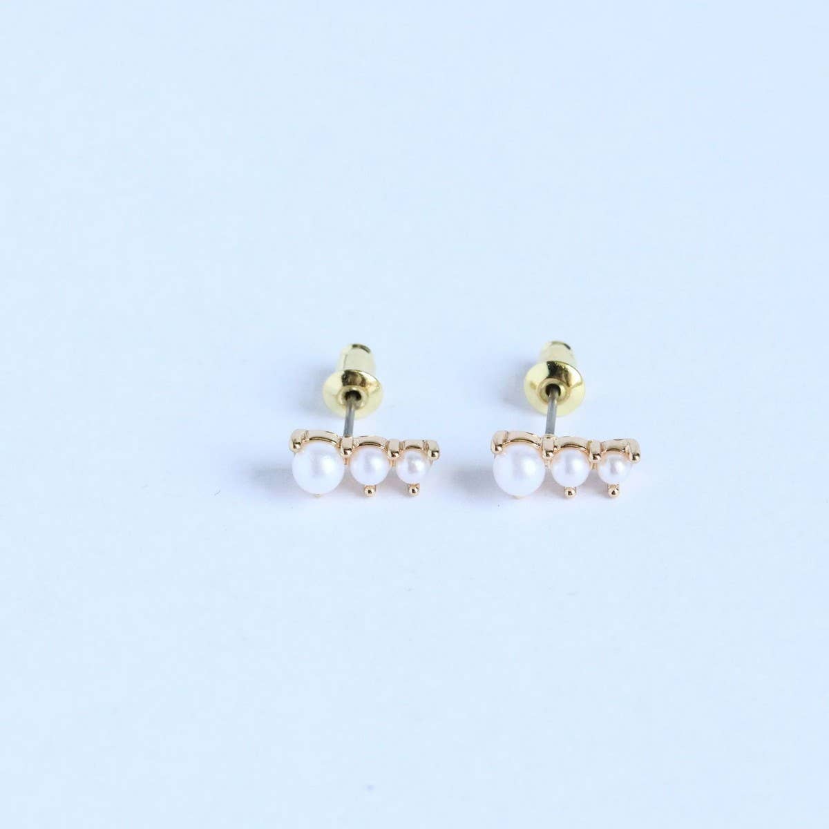 December Birthstone Stud Earrings Vintage Gift