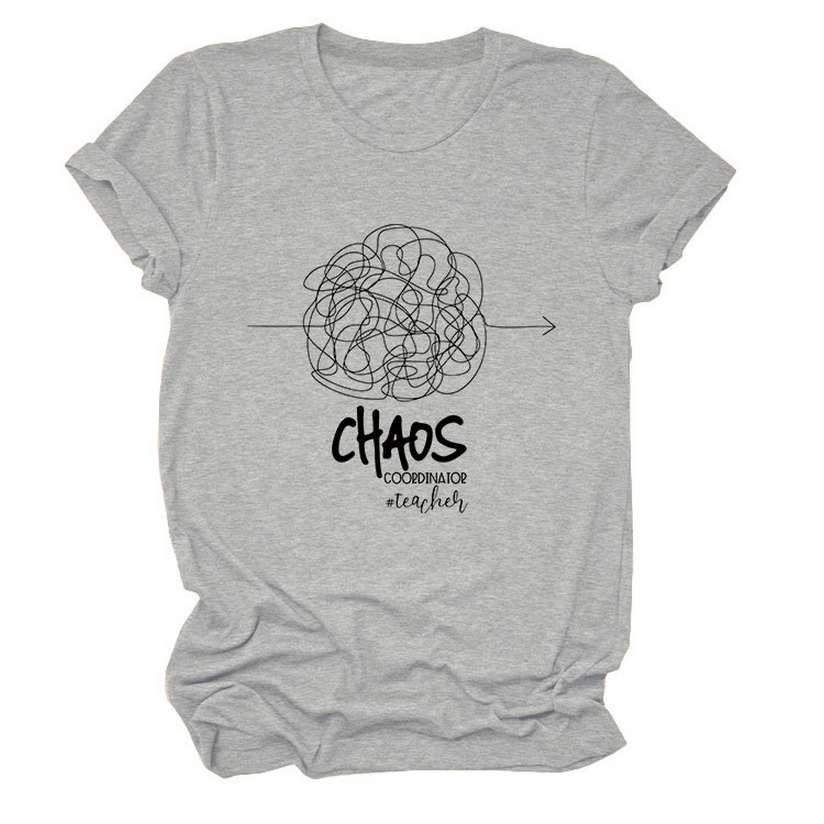 Teacher Humor Tee ? Comfortable Crewneck Shirt