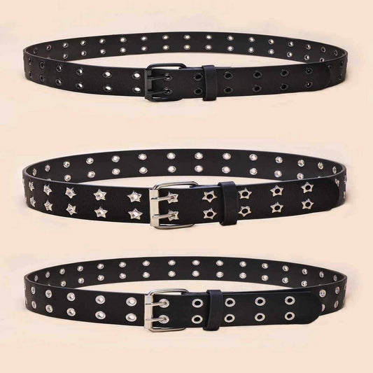 FASHION PUNK STYLE STAR DOUBLE-BREASTED BELT_CWMM3960