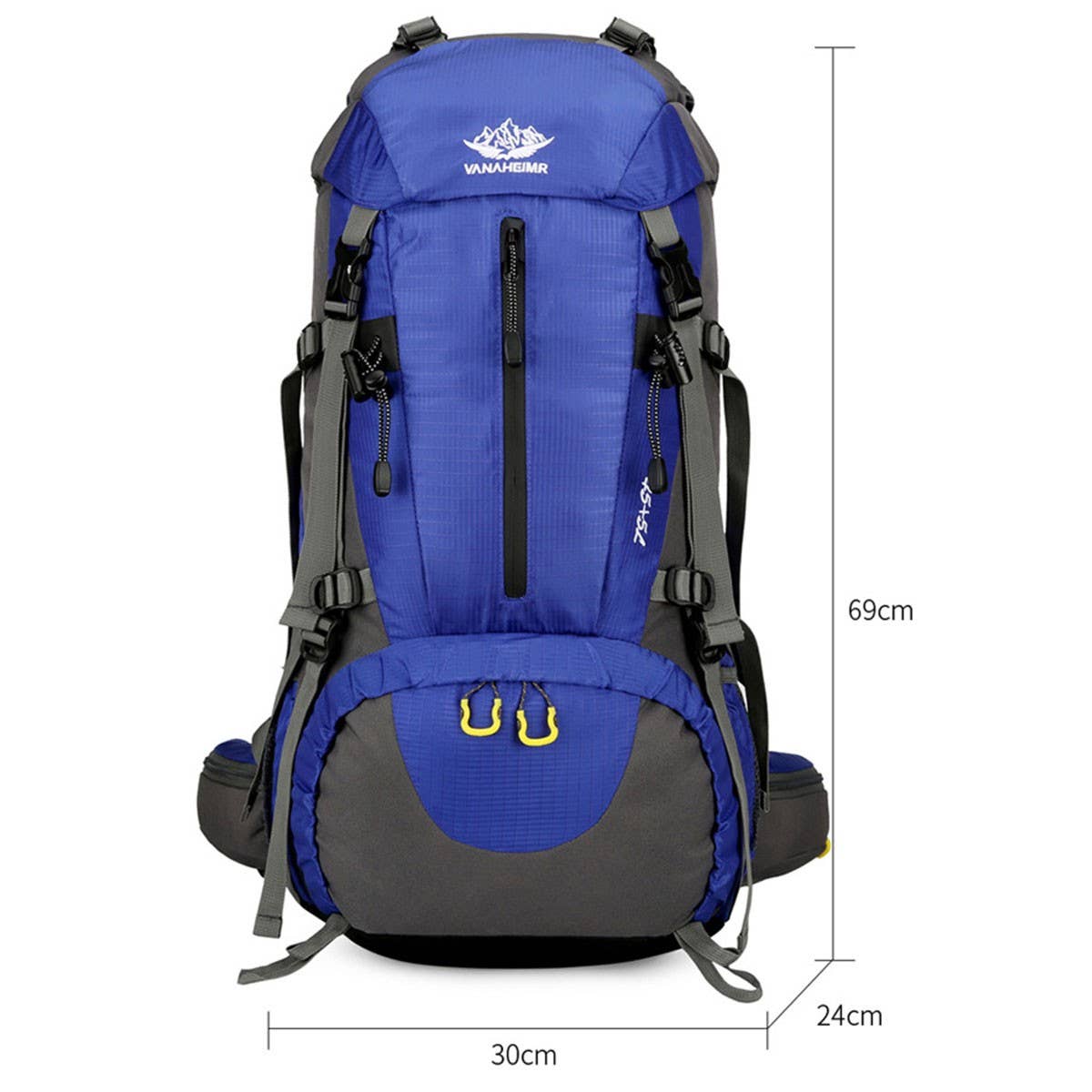 Large Nylon Hiking Backpack for Outdoor Sports_CWAB5405