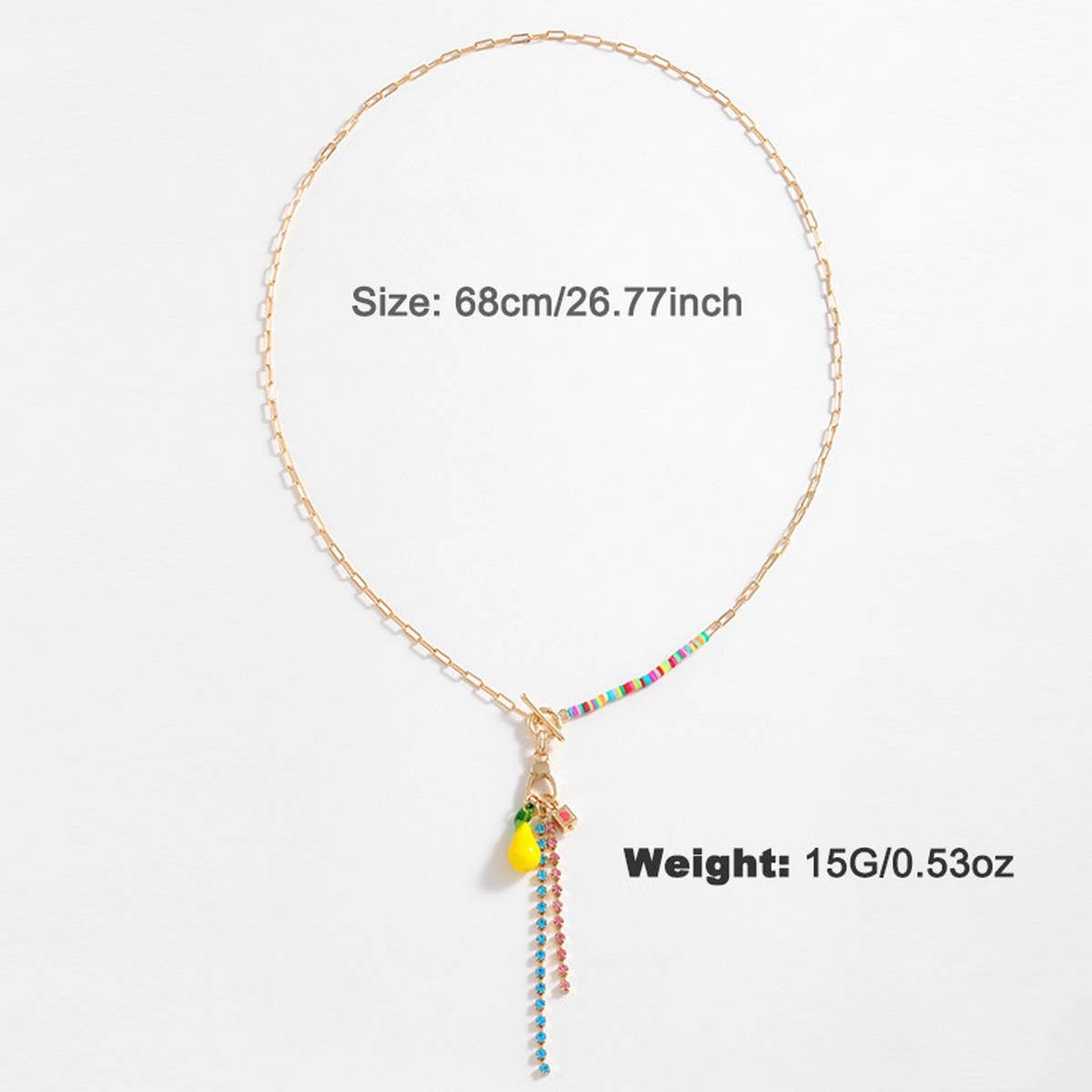 WOMEN'S GEOMETRIC PENDANT STACKING NECKLACE