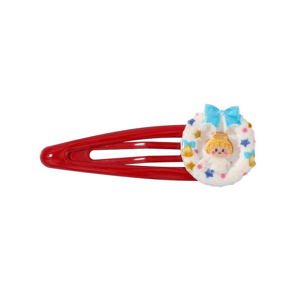 Christmas Candy Stocking Cartoon Drop Hair Clip
