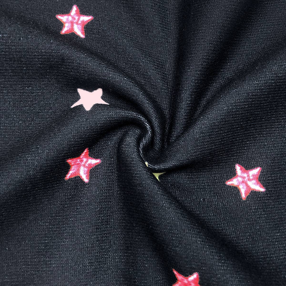 HOODED STAR V-NECK PRINT SEXY HOODIE