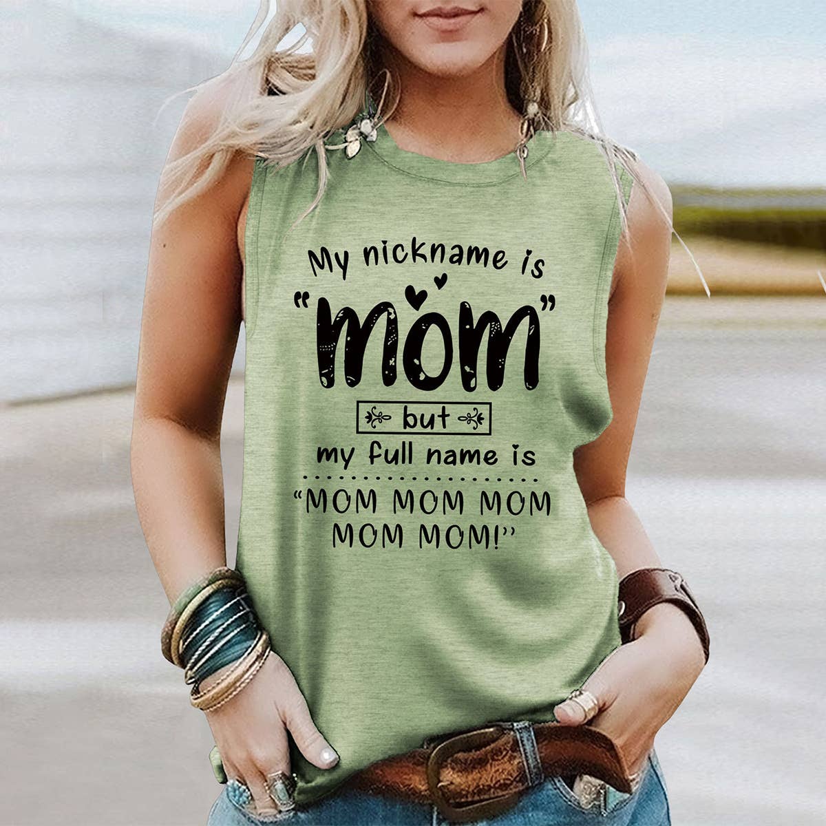 SOLID MOTHER'S DAY VEST