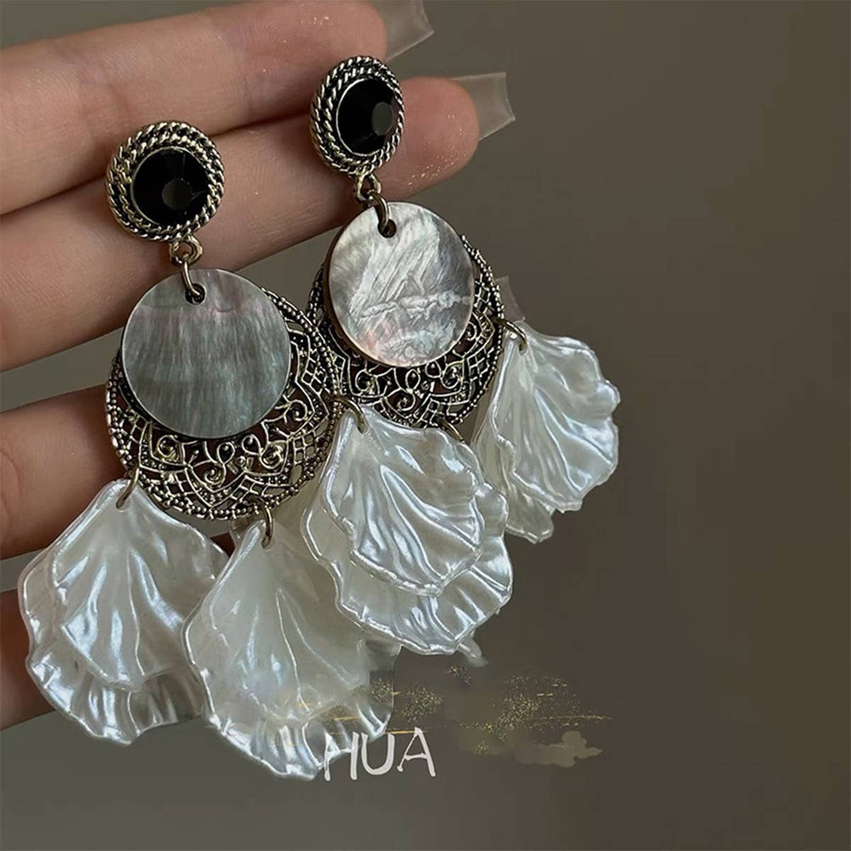 RETRO DISTRESSED HIGH-END TASSEL EARRINGS_CWAJE1715