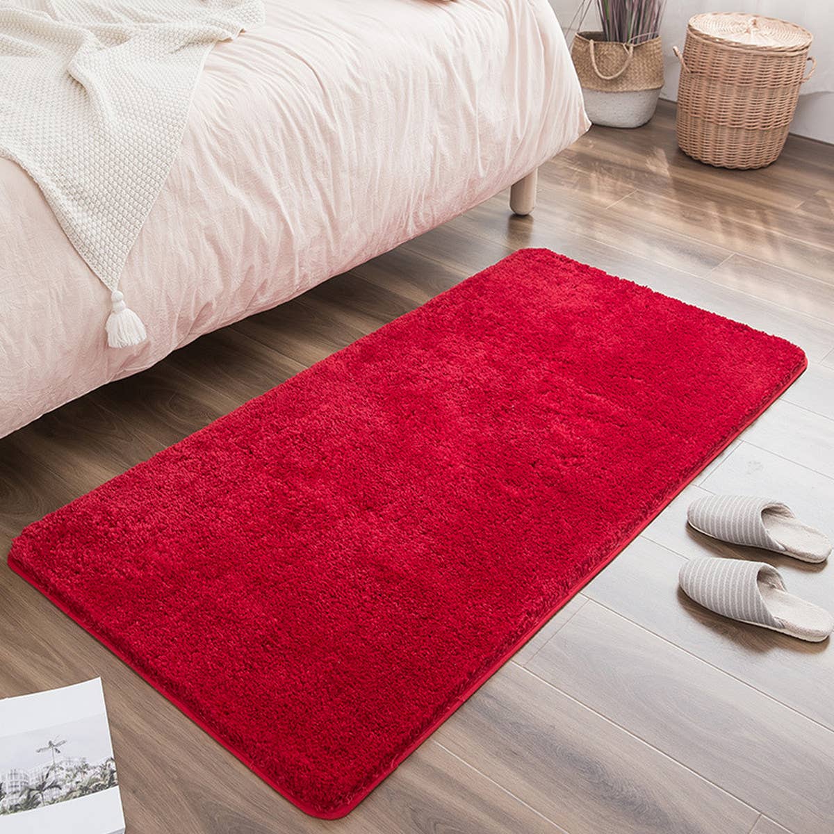 NON-SLIP BEDROOM CARPET BATHROOM MAT_CWMM1598