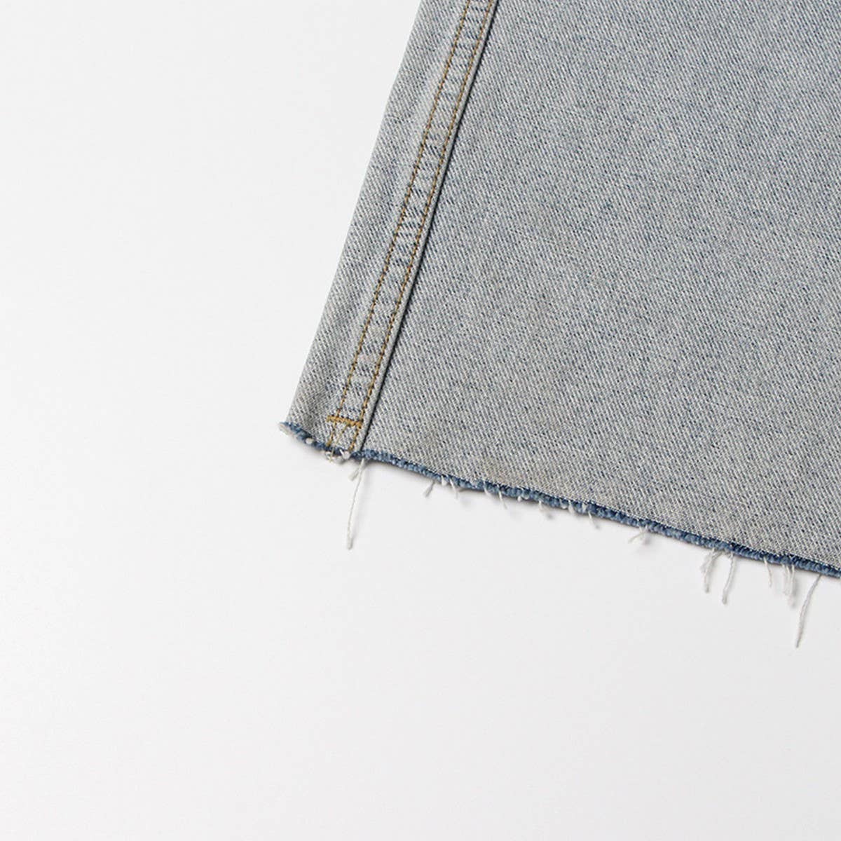 WOMENS HIGH WAISTED STRAIGHT LEG PATCHWORK JEANS