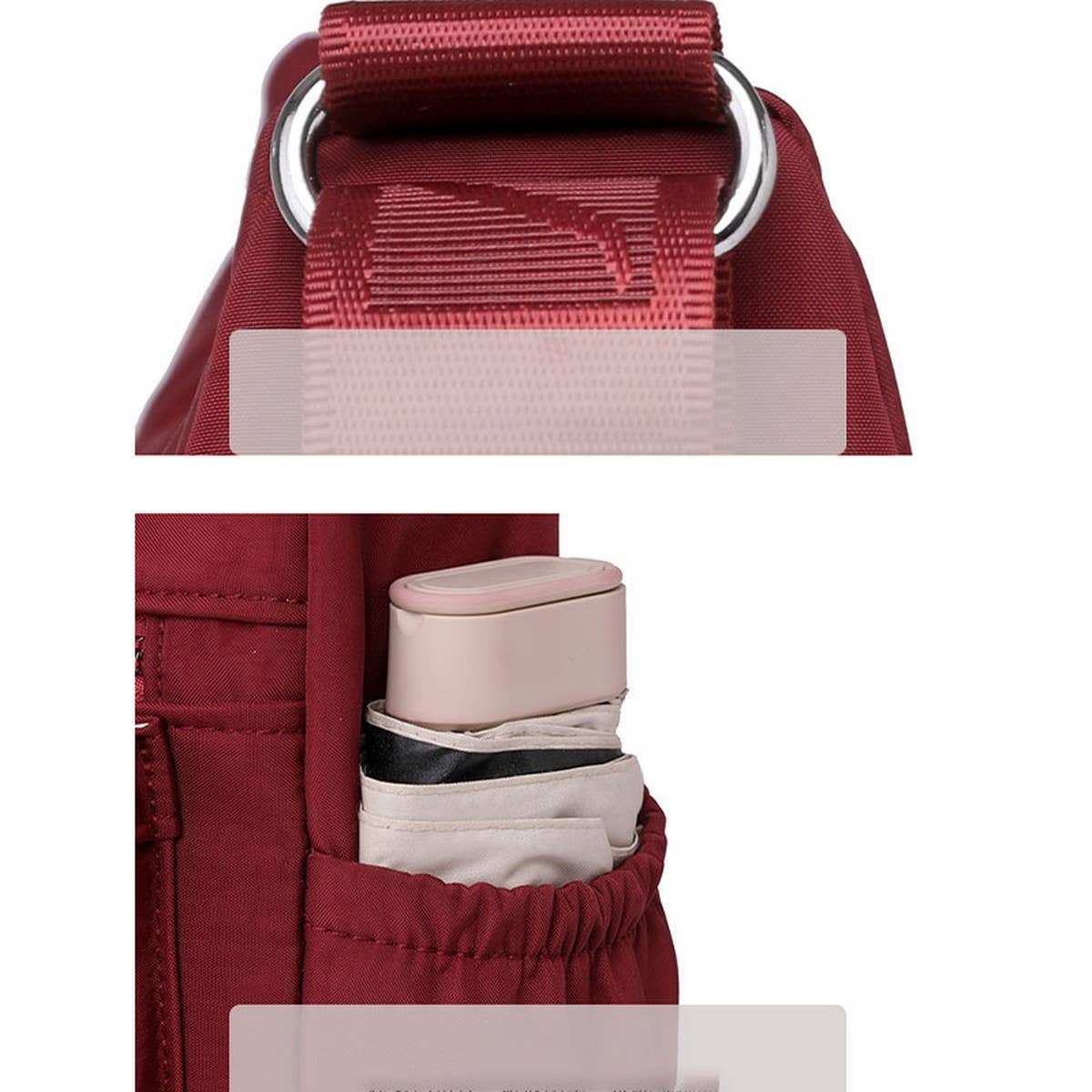 FASHIONABLE NYLON CLOTH SHOULDER MESSENGER BAG_CWAB3520