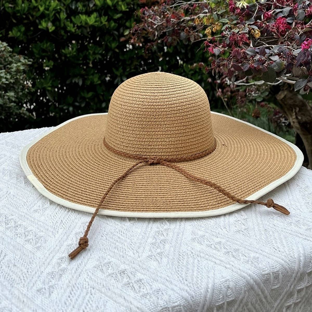 Summer beach sun hat for women_CWAH3443