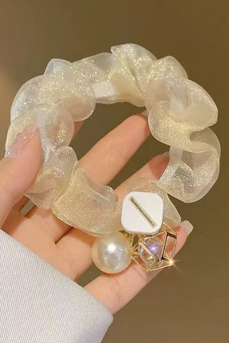 WOMEN HAIR TIE HEAD SCRUNCHIES PONYTAIL PILL HAIR_CWAHA0138
