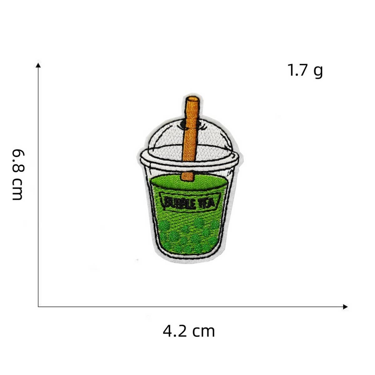 GREEN SERIES CARTOON EMBROIDERED PATCH