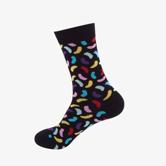 CASUAL PERSONALIZED FOUR SEASONS MID-CALF SOCKS_CWMS1011
