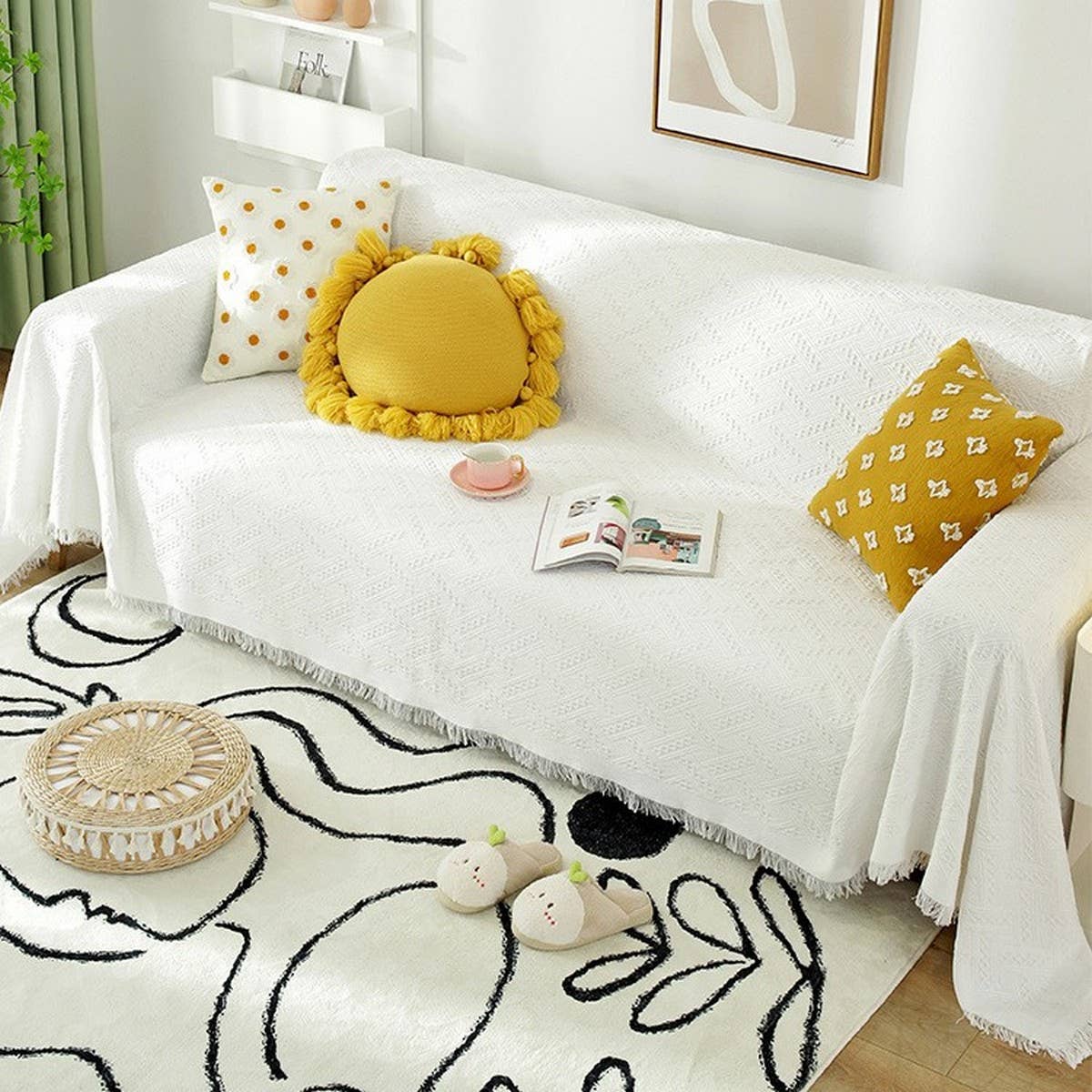 All Cover Couch Blanket for 1?? Seat Sofa_CWMM9639