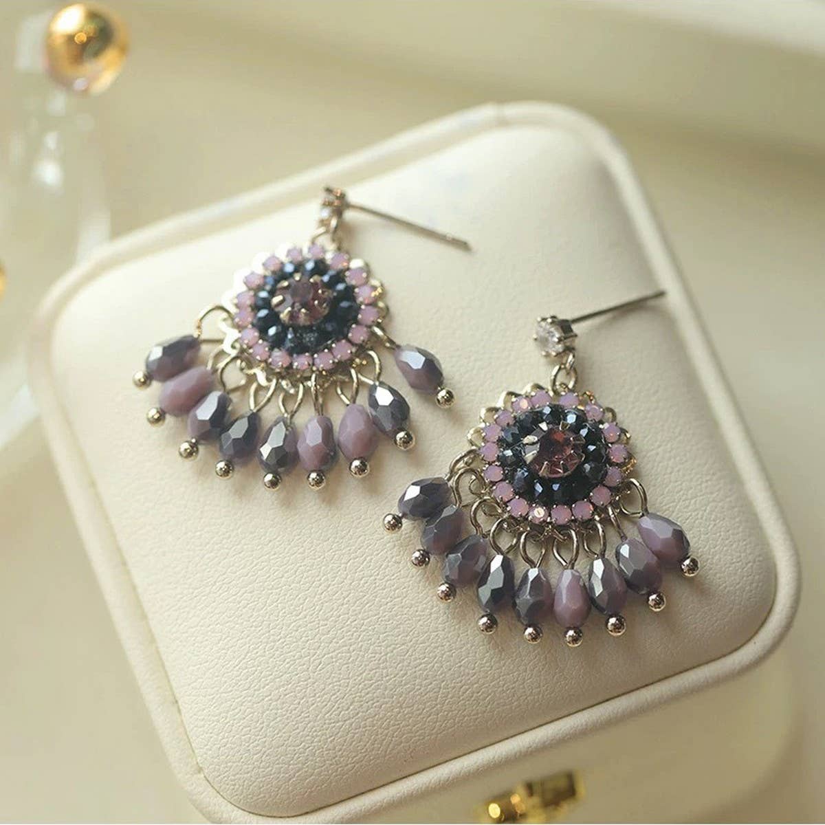 RETRO TASSEL TEMPERAMENT PERSONALITY EARRINGS
