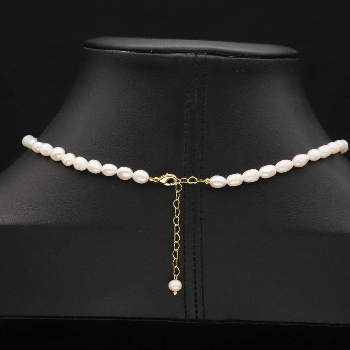 ALL-MATCH NATURAL FRESHWATER PEARL NECKLACE_CWAJE3849