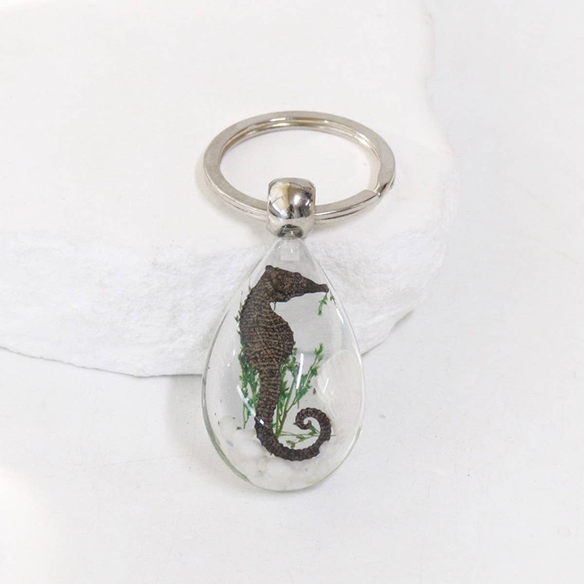 NEW CREATIVE SEAHORSE KEYCHAIN SOUVENIR PENDANT