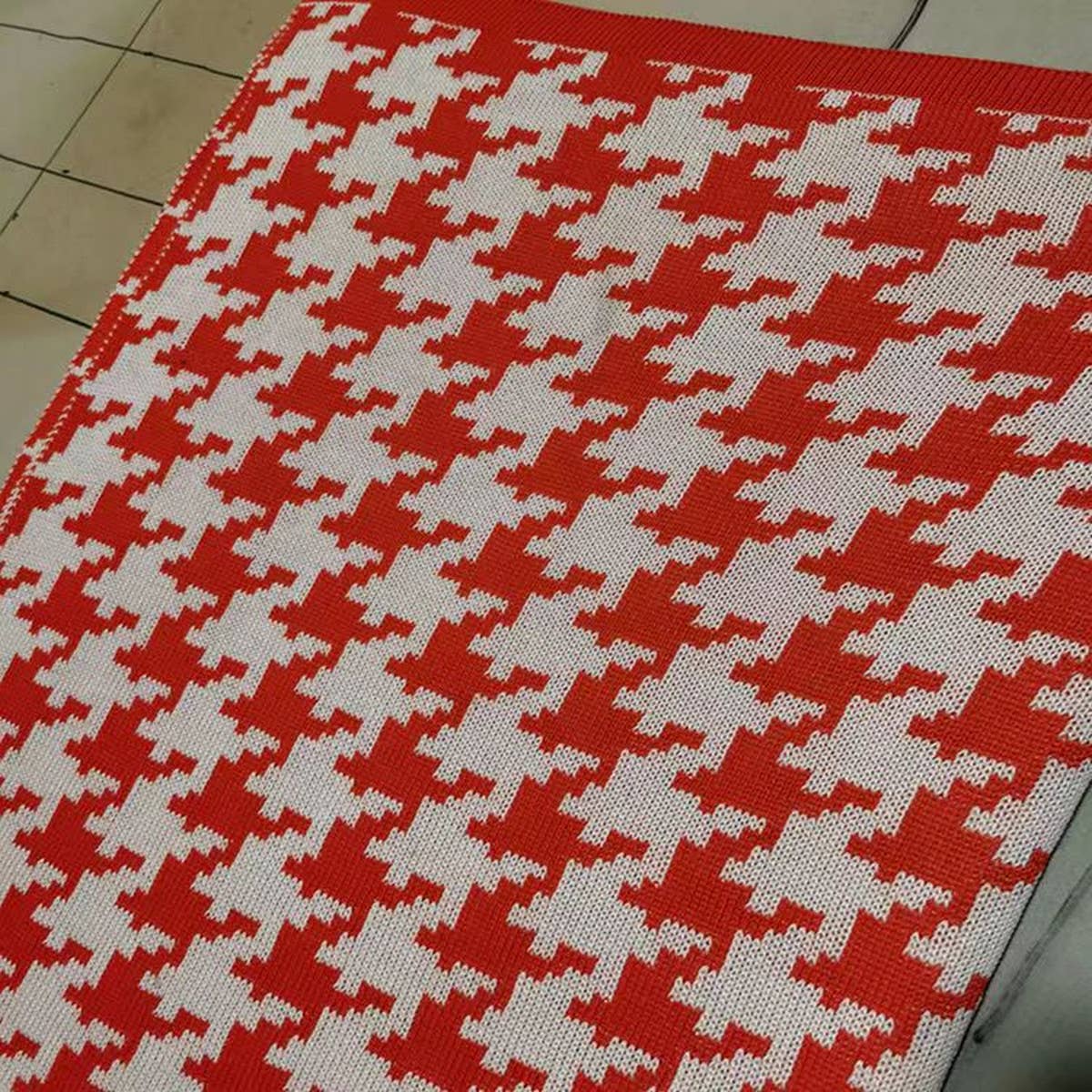 LEISURE PLAID SOFA COVER BLANKET