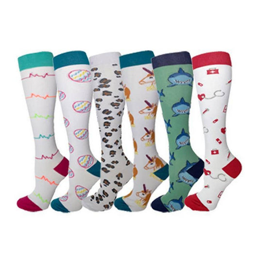 WOMEN'S OUTDOOR SPORTS CYCLING COMPRESSION SOCKS