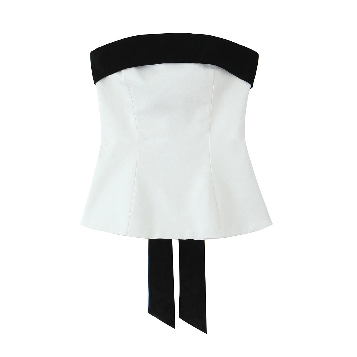 Bow Knot Tube Top ??French Style Crop Top_CWTHT0234